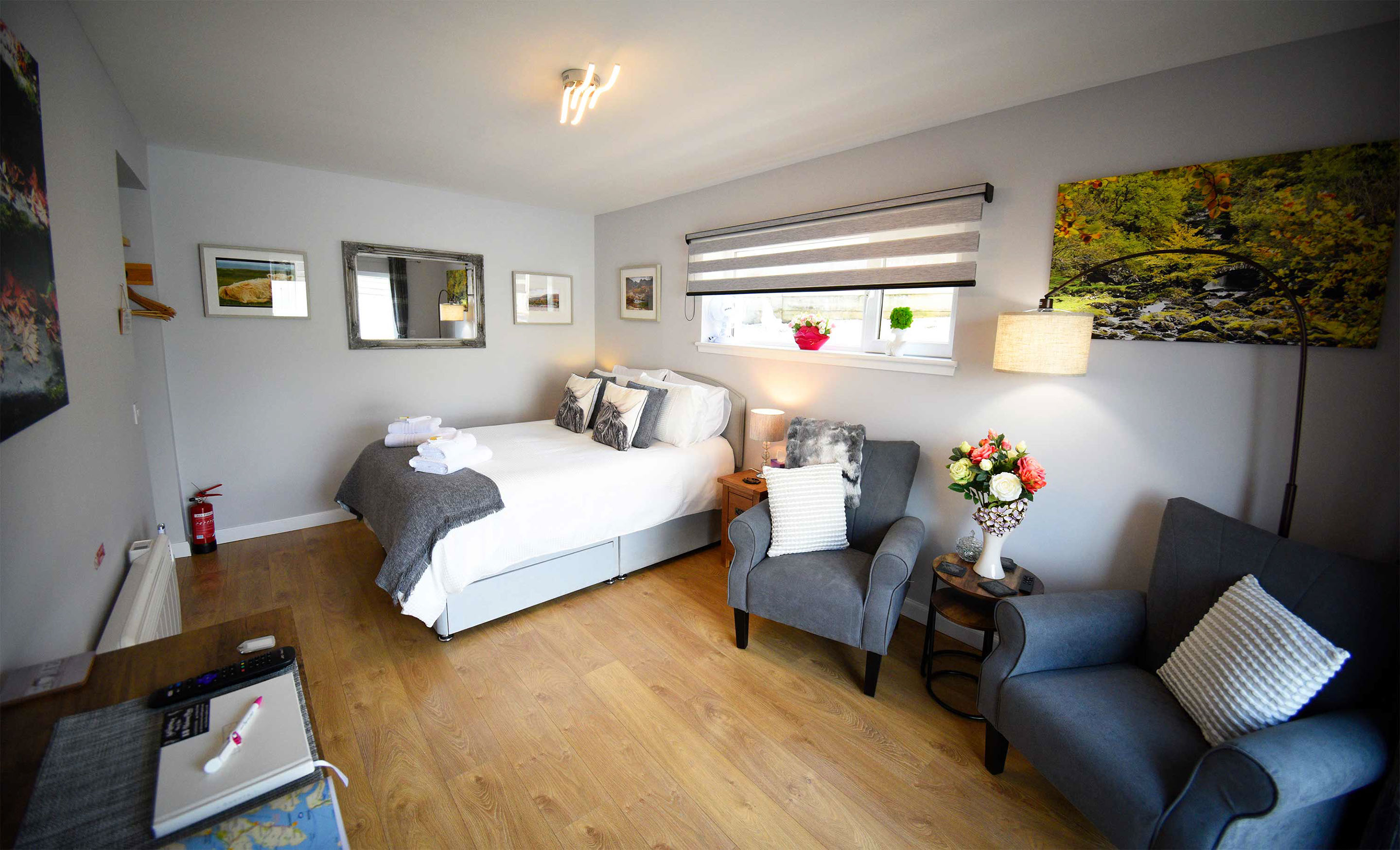 13 Matheson Place Self Catering Accommodation in Portree with WIFI Private parking kitchen and bathroom